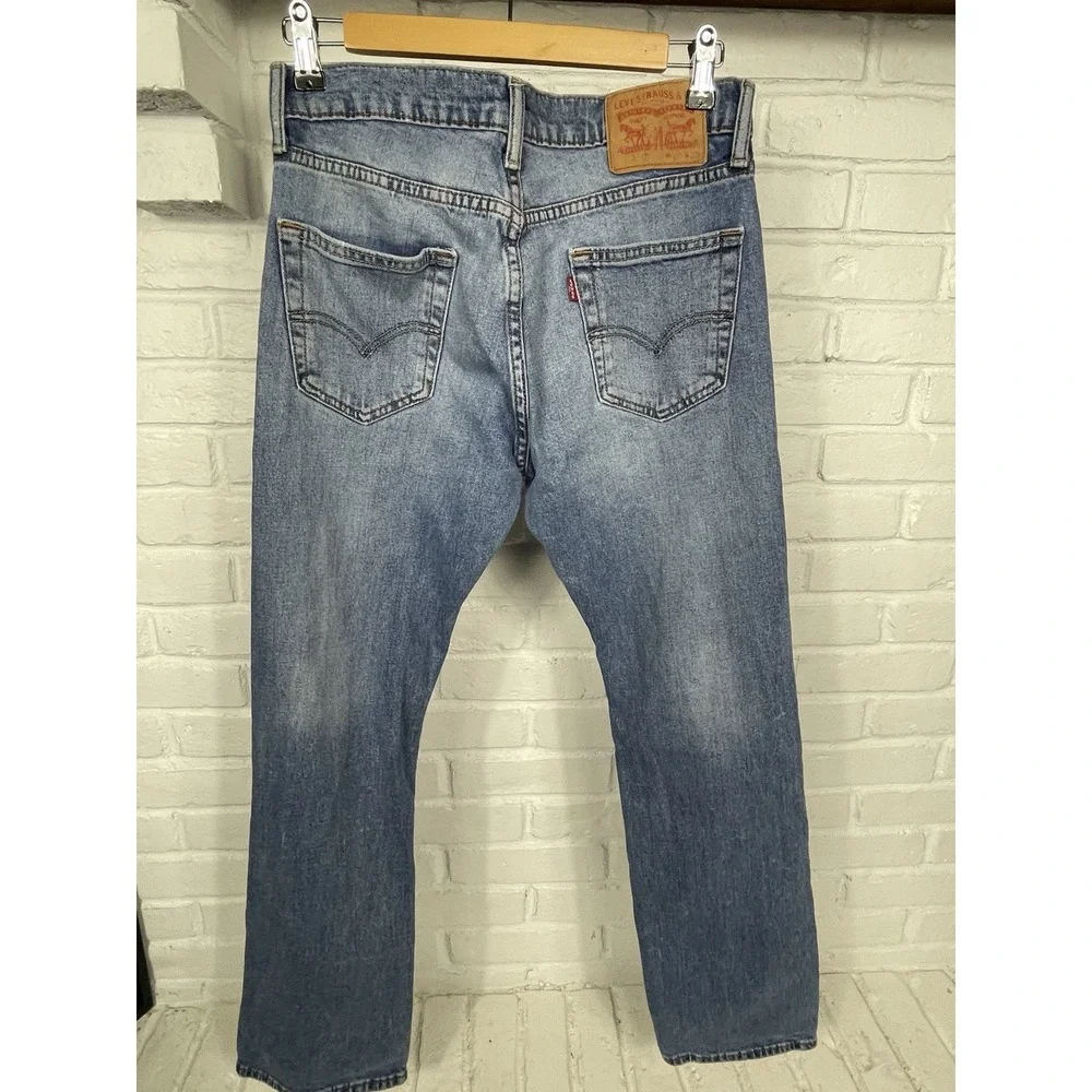Levi's 511 Slim Fit Jeans Men's 30x30 Light Wash Stretch Denim Blue